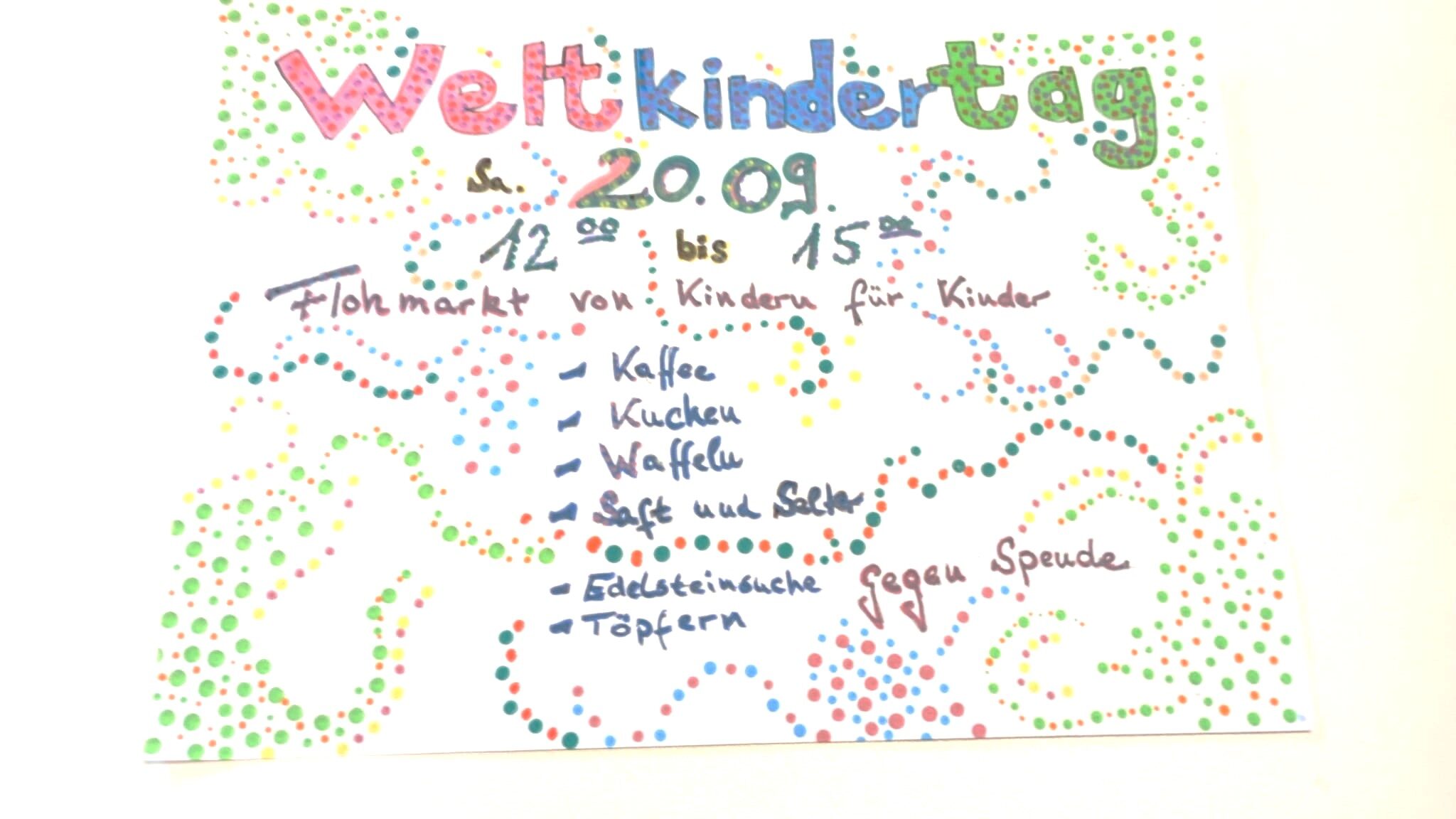 20.09. Weltkindertag