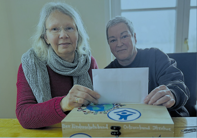 Spenden statt Geschenke- 1.000 Euro für den Kinderschutzbund Itzehoe